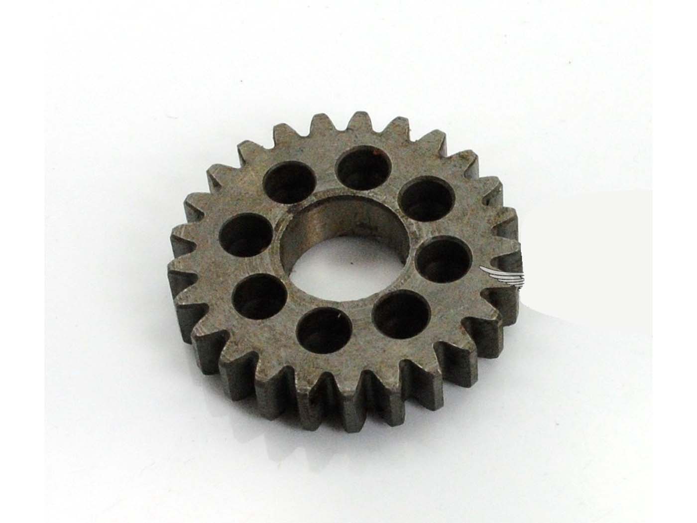 25 dantų krumpliaratis 17 mm, skirtas Hercules, Sachs 50/2, DKW, KTM, Rixe