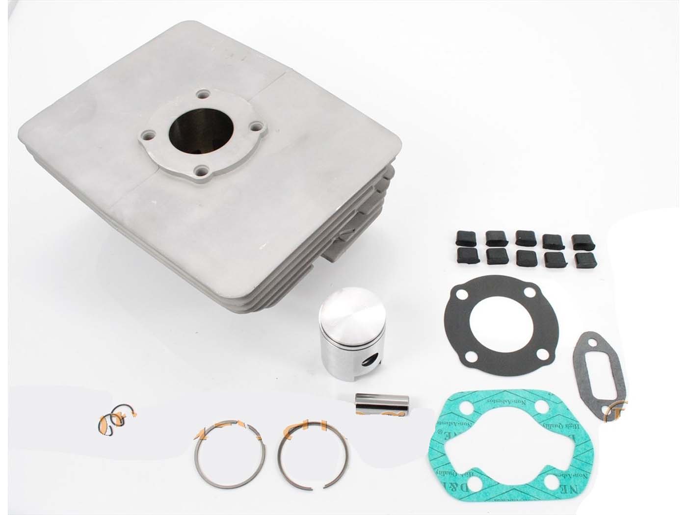 Cilindro komplektas Supertherm 50cc 6,25 AG 200x145mm su stūmokliu, skirtas Zündapp KS 50, CS, CX, C, GTS, Hai, ZD