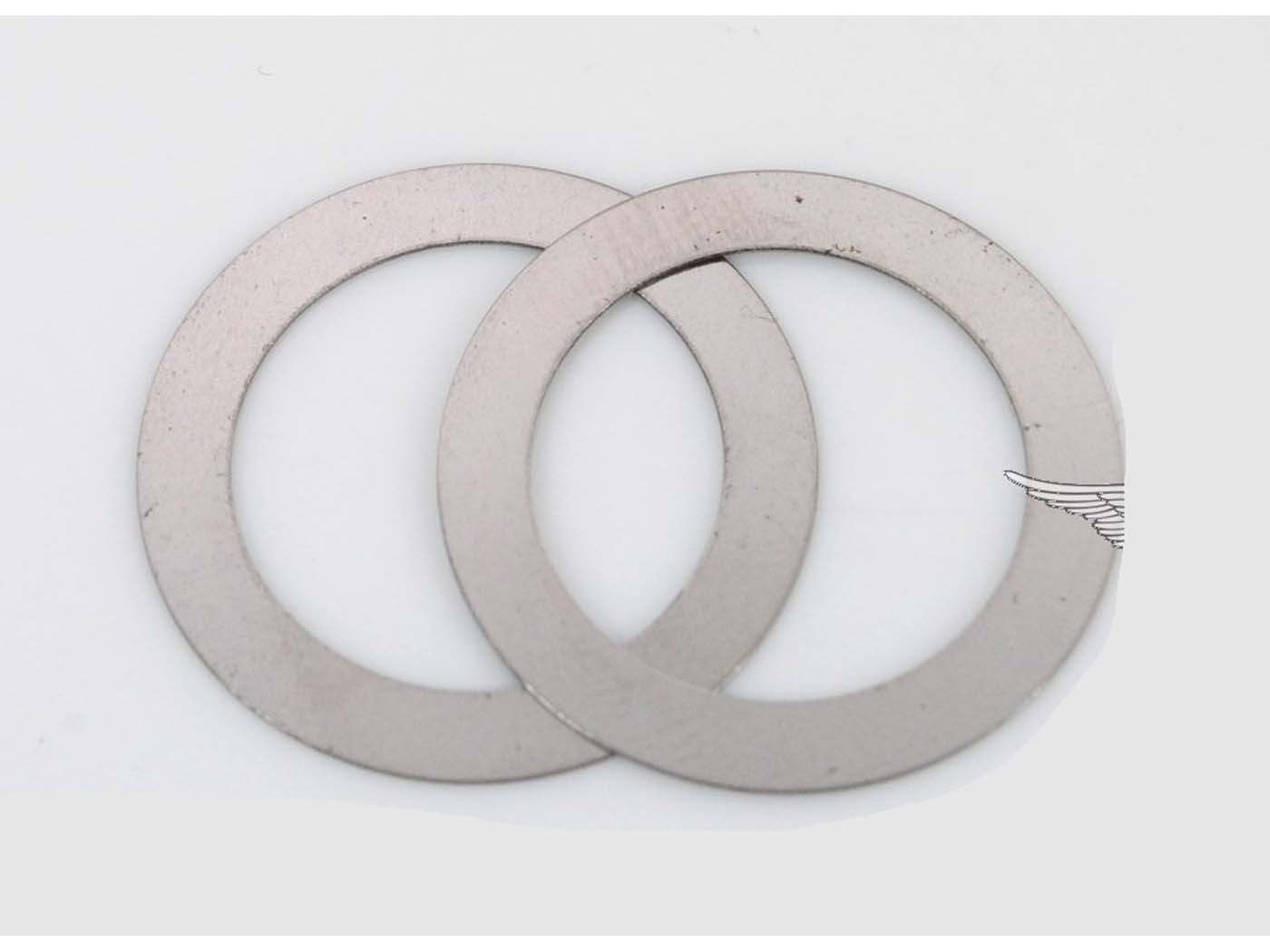 Plieninės 17/24 mm 0,3 mm tarpinės, skirtos Kreidler, Florett, Flory, RS, RMC, LF, LH, Eiertank, Super 4, TM