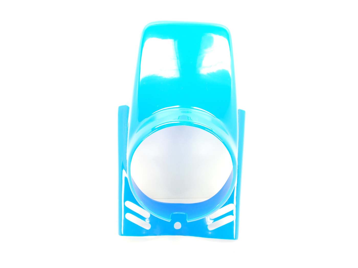 Priekinių žibintų gaubtas plastikinis mėlynas 120mm Puch, Maxi S, N, mopedas, mopedas, mokick