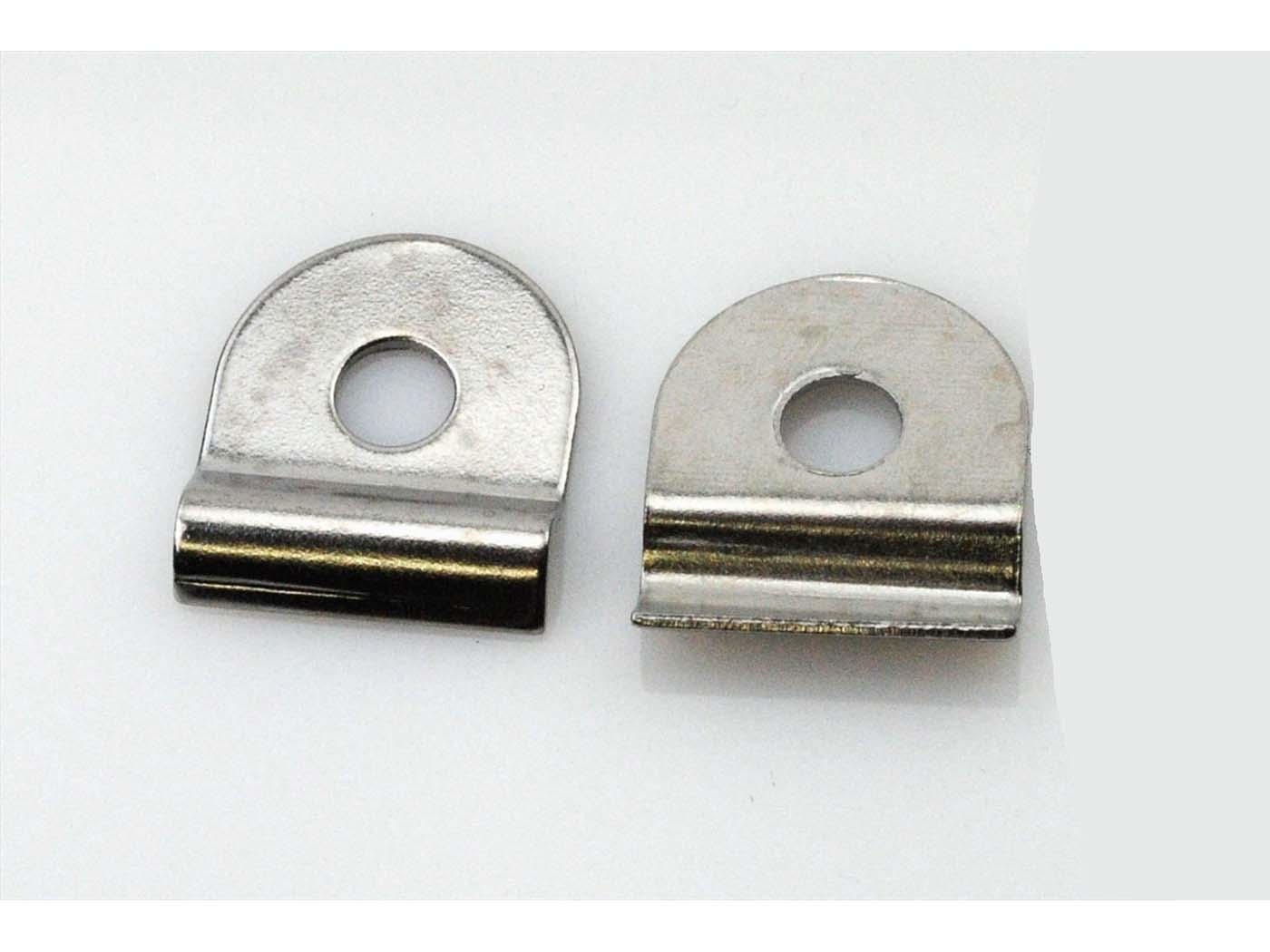 Metalo chromo spaustukai 2 vnt Simson, KR51/1, KR51/2