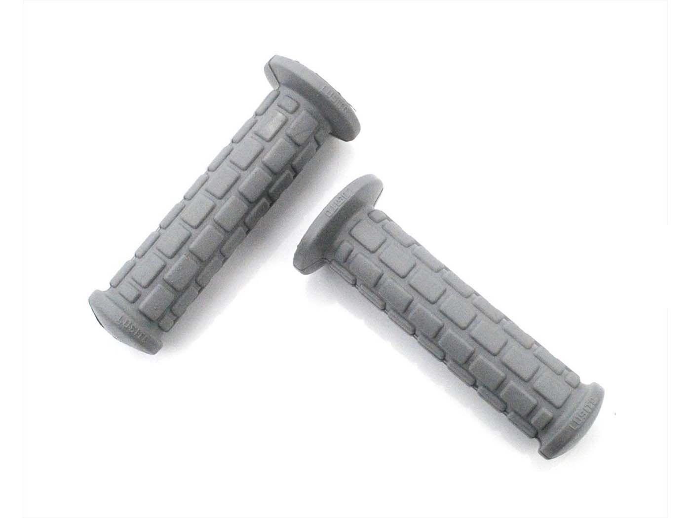 Rankenų komplektas LUSITO pilka 22/24mm 130mm, skirta Zündapp GTS, KS, C 50 Sport, CS, CX, Kreidler Florett, Hercules K, MK, KX, Puch, Miele, Rixe, DKW, KTM Mokick