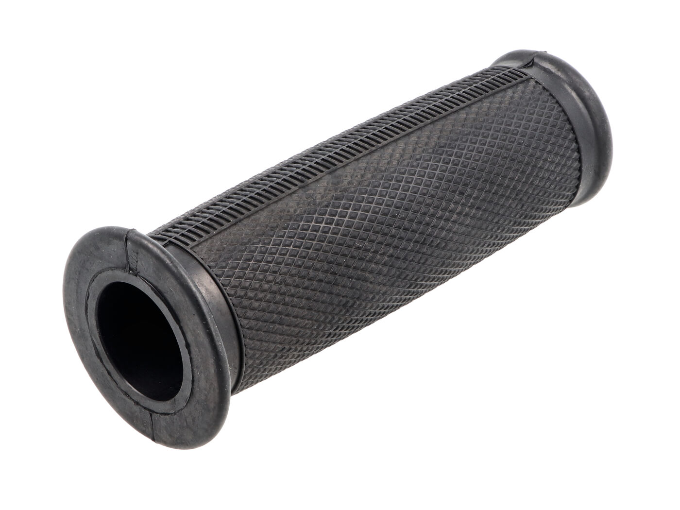 Juoda 24x120 mm rankena, skirta Simson SR 1, 2, 2E, KR 50, NSU Quickly N, S, L, Cavalino