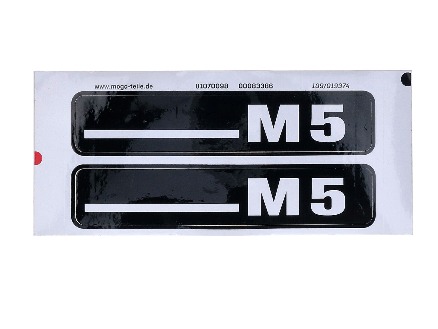 Lipdukų komplektas MOGA 21x105mm kojelės šoninis uždangalas Hercules M5 mopedui