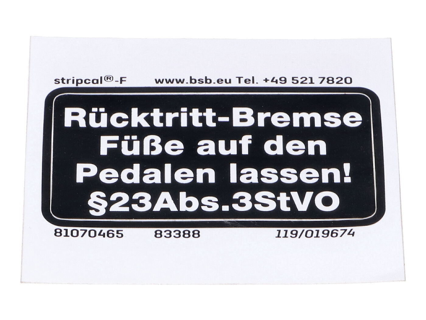 Lipduko rėmo matmenys 53/27mm spalva juoda balta Hercules, Prima, HR Hobby Rider