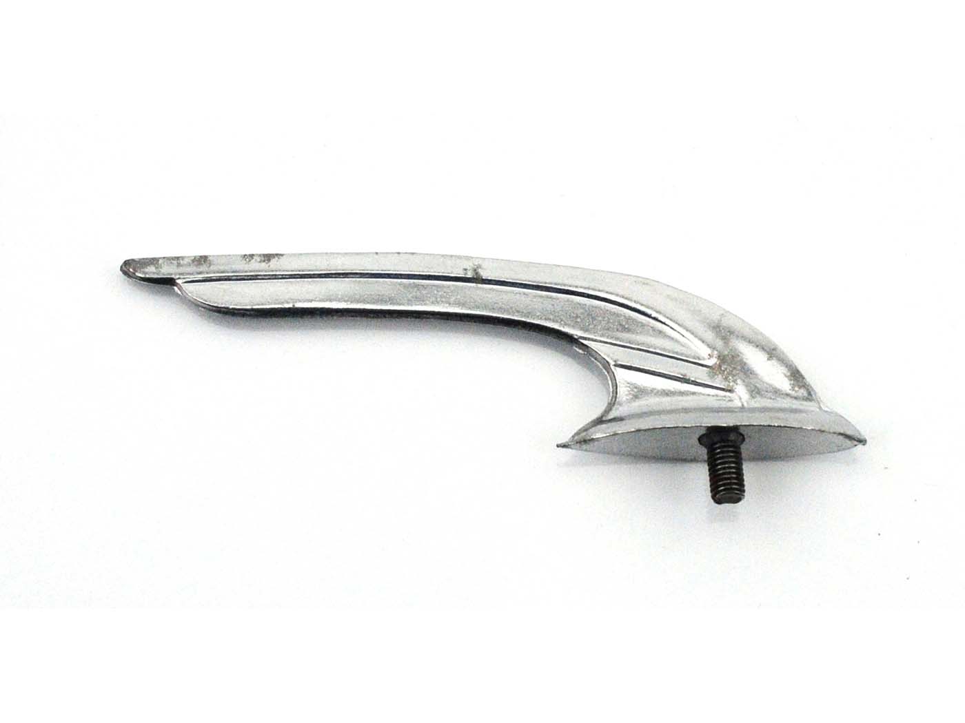 Purvasaugio emblema metalinė 33mm x 105mm dviračiui, mopedui, mopedui, mokick