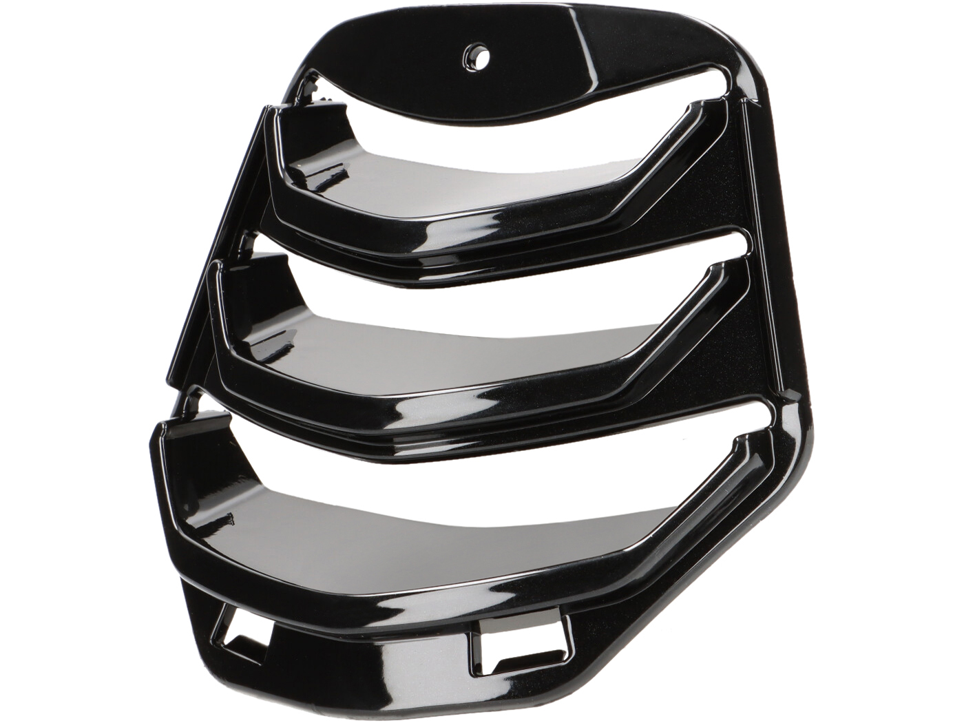 kaskadinis MOTO NOSTRA, blizgus juodas, skirtas Vespa GTS 125 ir GTS 300 HPE