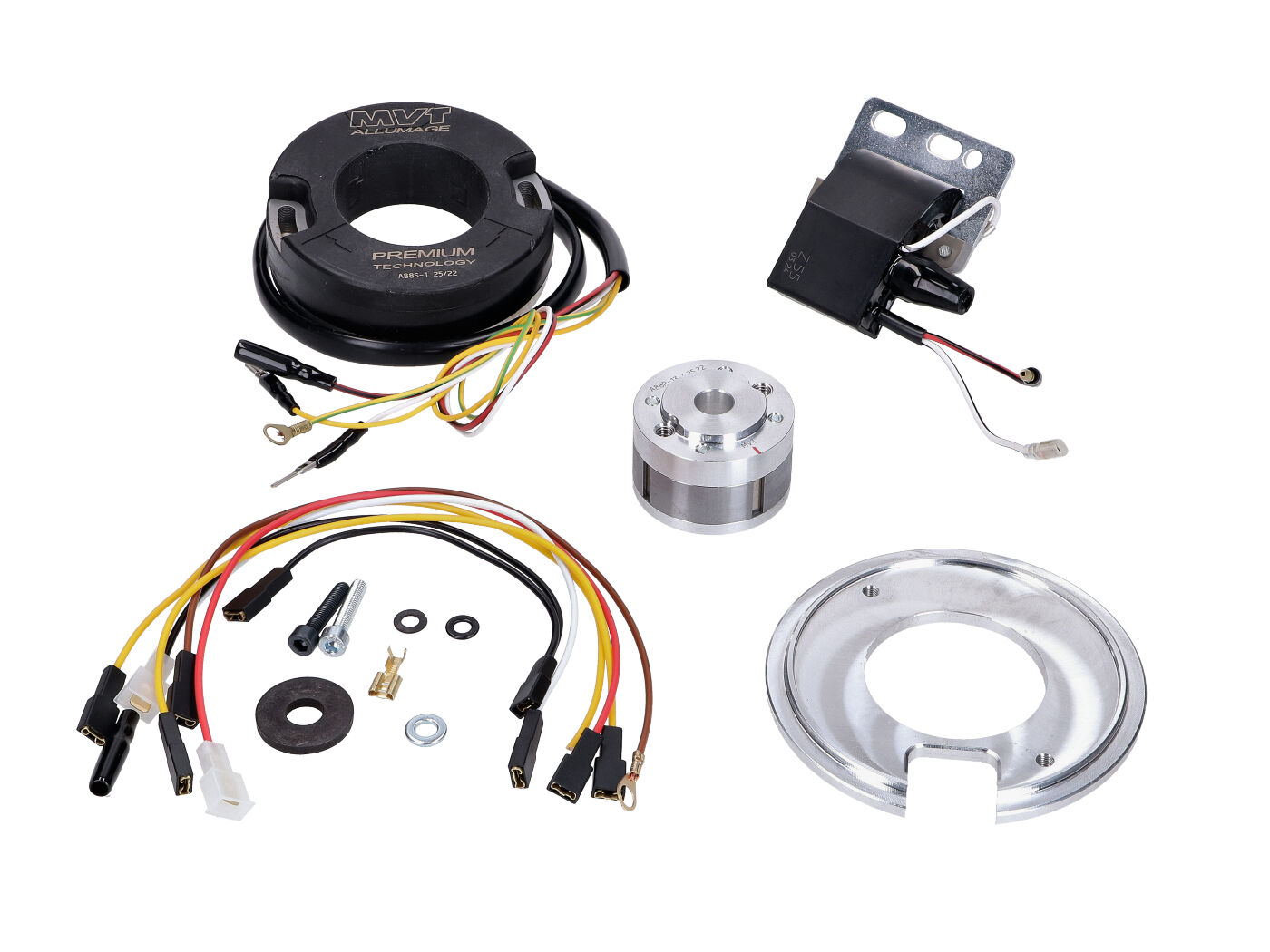 Degimo komplektas MVT Premium Version 2.0 su lempute, skirta Simson S51, S53, S70, S83, SR50, SR80, KR51/2