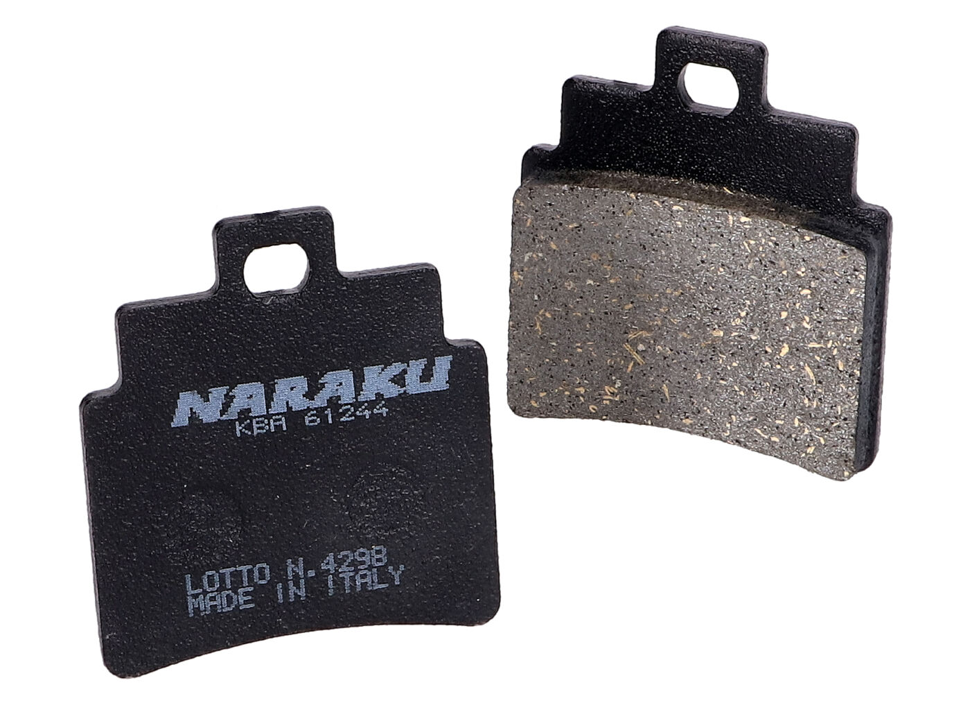 Stabdžių kaladėlės Naraku organinės Kymco KXR, MXU, Maxxer, SYM, SMC, SYM, GTS