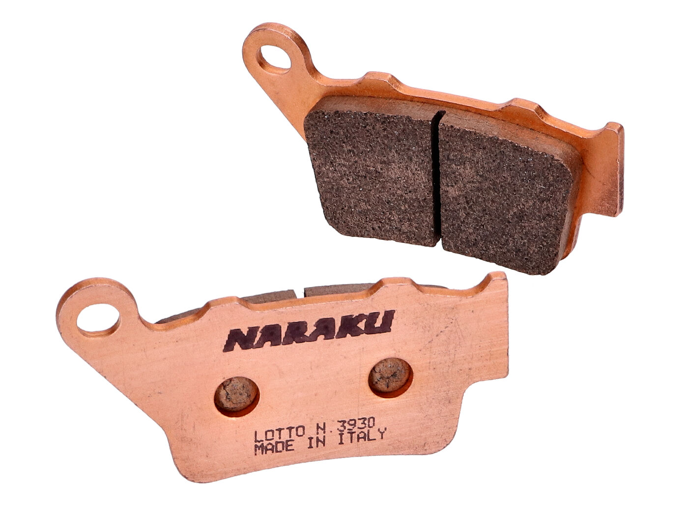 Stabdžių kaladėlės Naraku sinterinės, galinės KTM Duke 125, 390