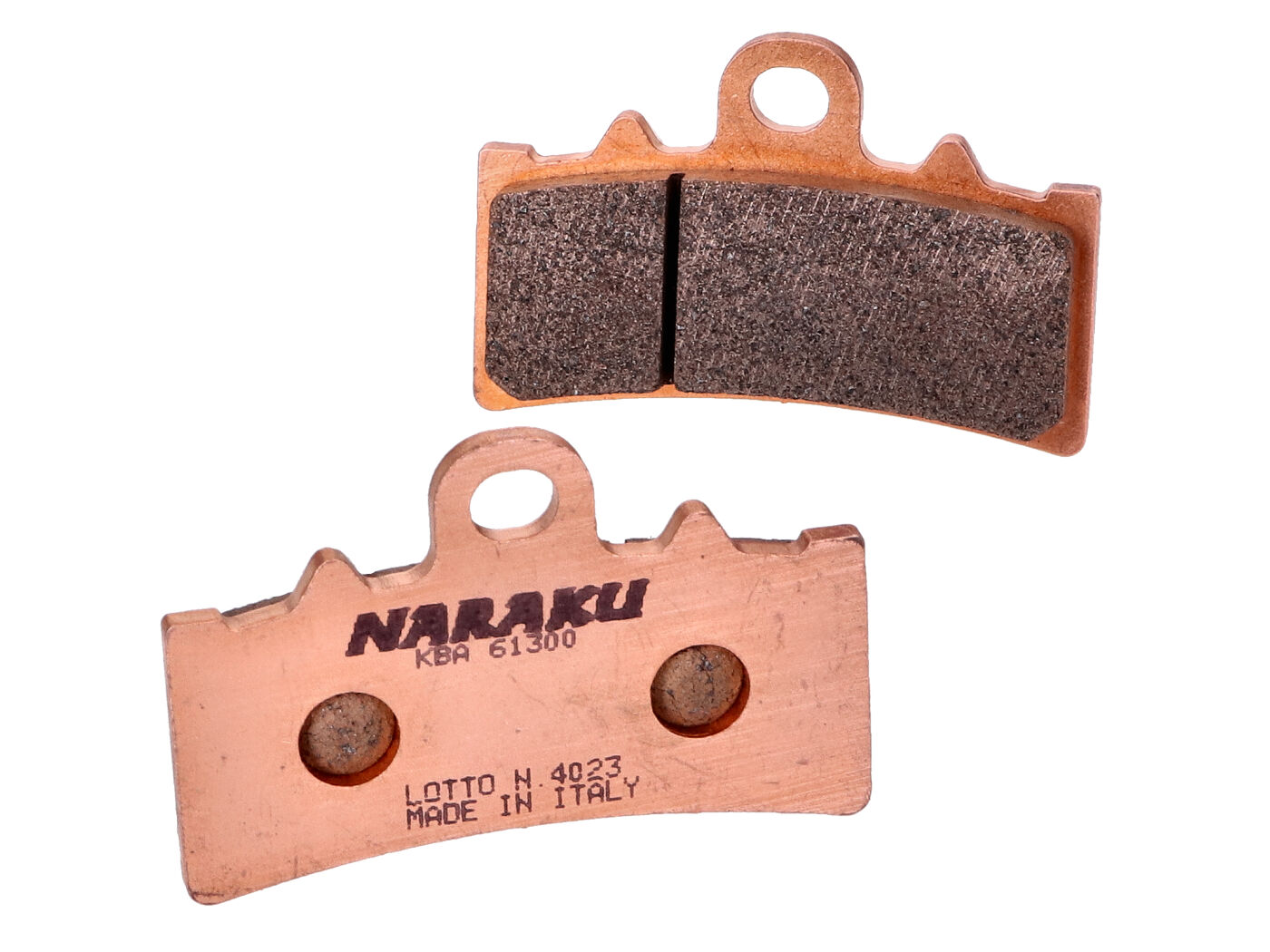 Stabdžių kaladėlės Naraku sinterinės, priekinės KTM Duke, RC 125, 200, 390