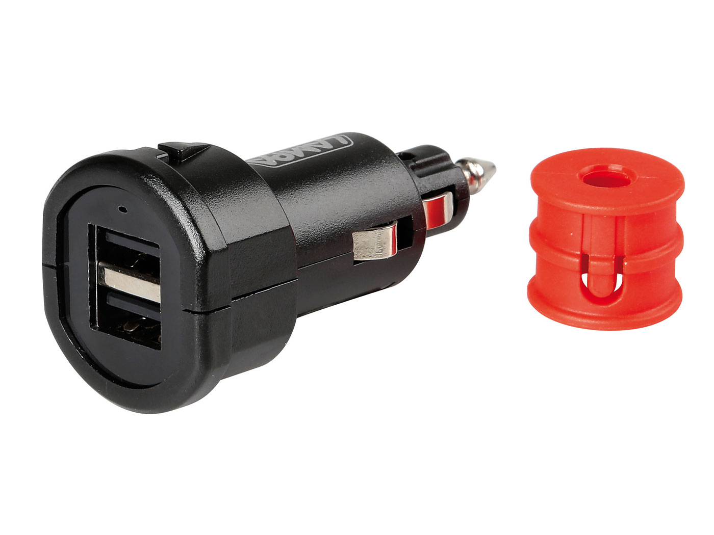 USB įkroviklis Uni-Tech su 2 USB prievadais - Greitas įkrovimas - 2700mA 12/32V