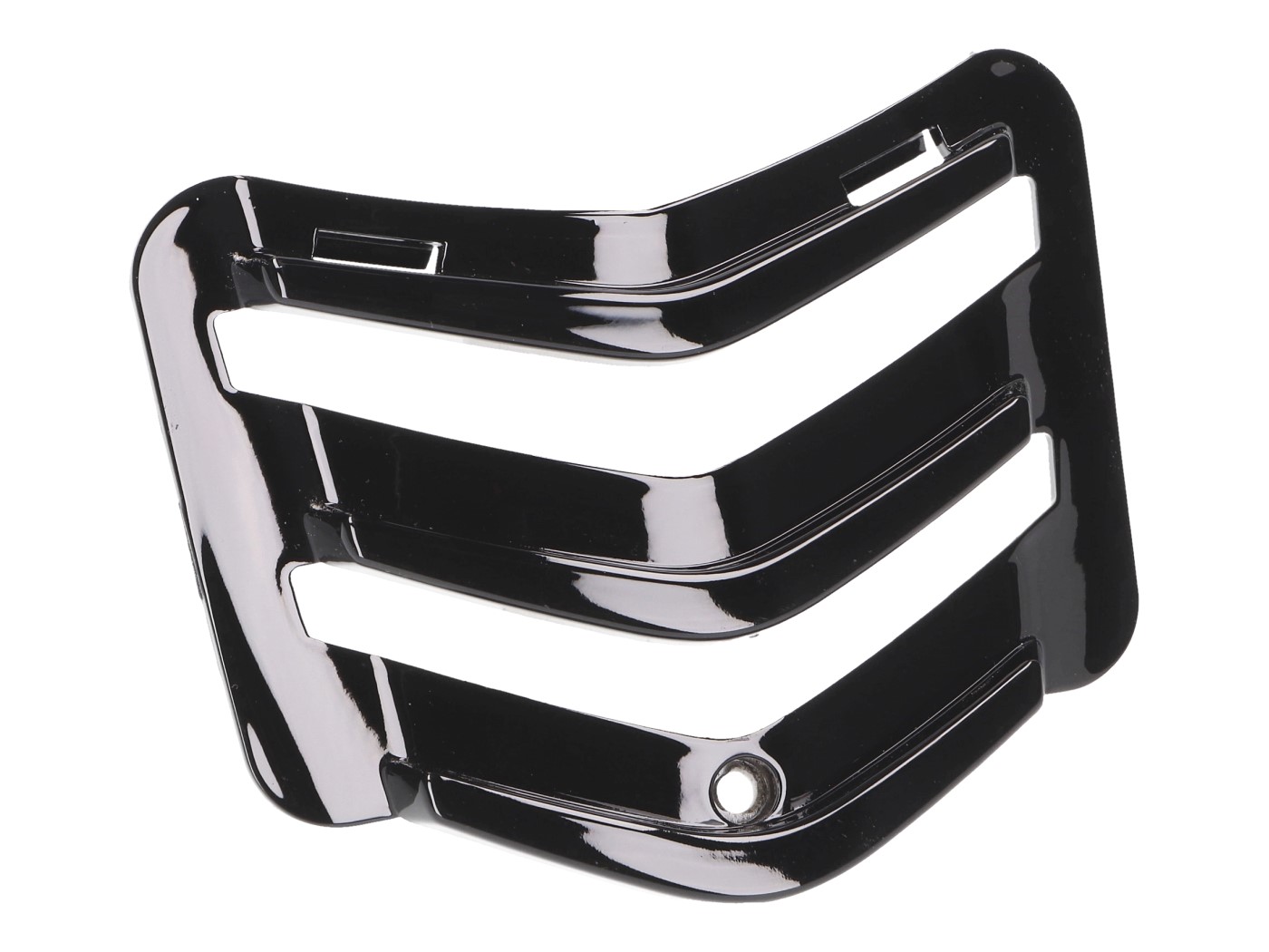 radiatoriaus grotelių dangtelis OEM juodas, skirtas Vespa GTS 125ie, GTS 300ie 4T 4V E4