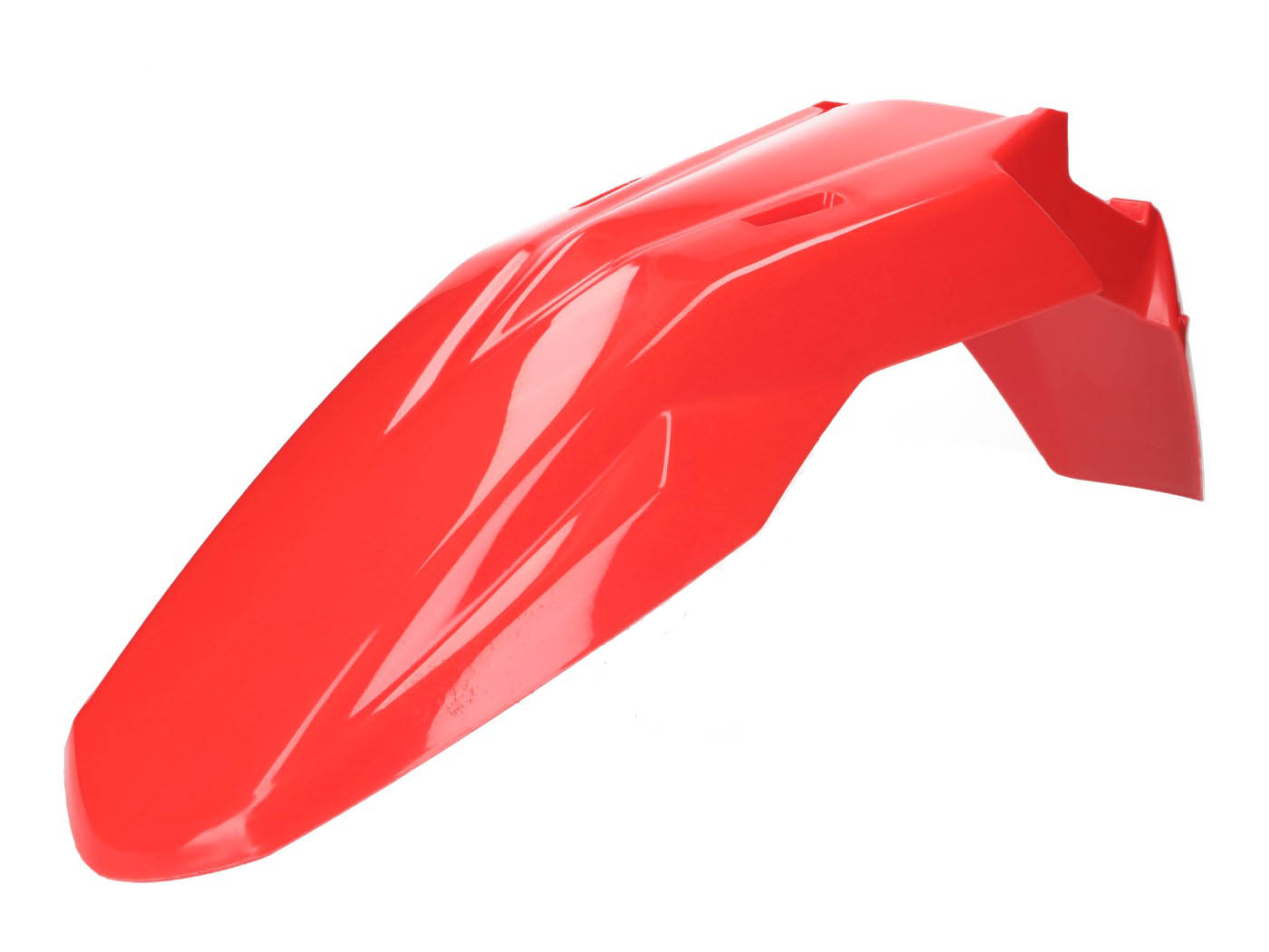 priekinis sparnas OEM raudonas, skirtas Aprilia RX, SX, Derbi Senda, Gilera RCR, SMT 50 Euro4 2018-