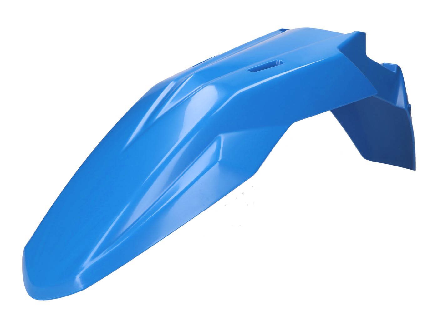 priekinis sparnas OEM mėlynas, skirtas Aprilia RX, SX, Derbi Senda, Gilera RCR, SMT 50 Euro4 2018-
