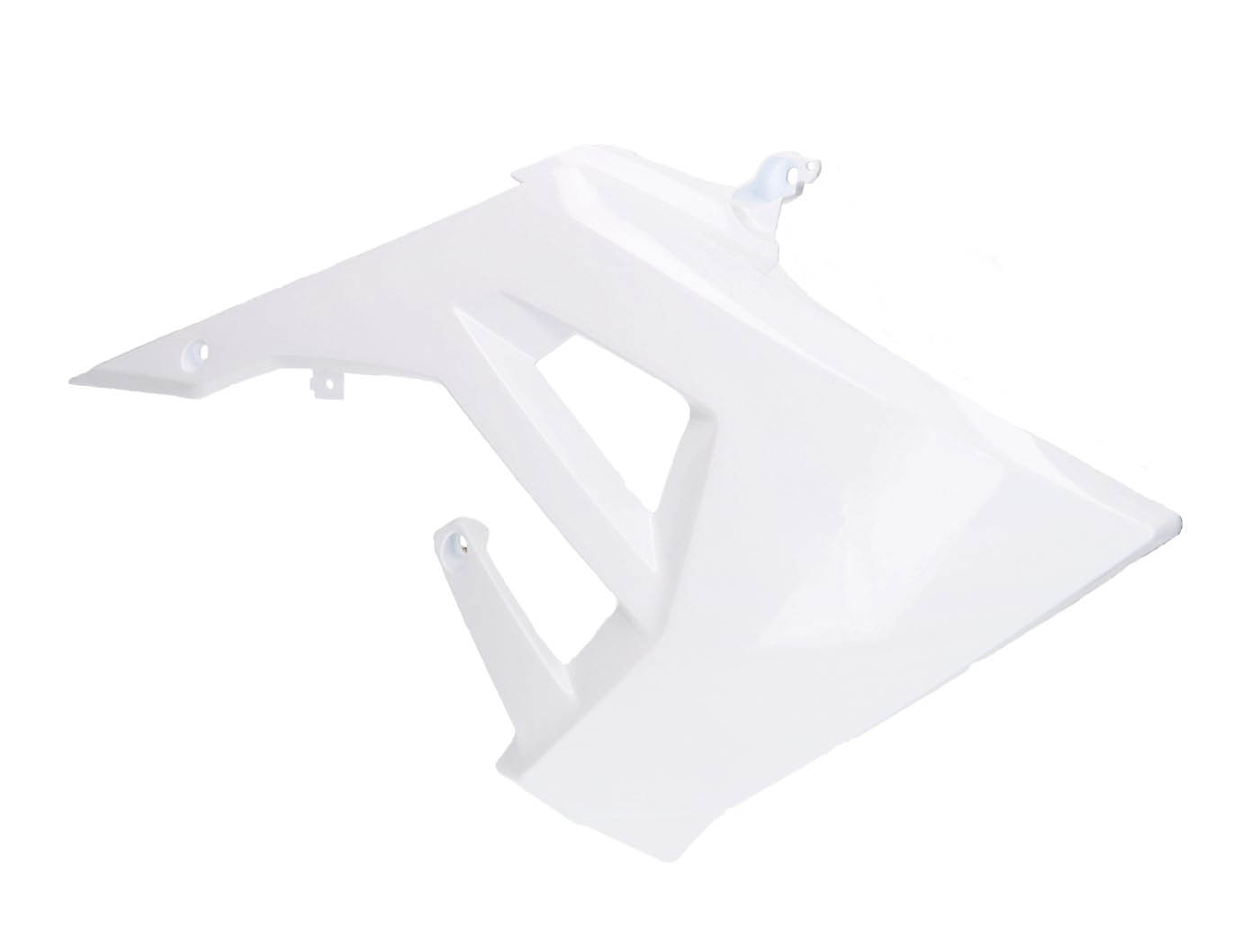 Šoninis plastikas dešinysis OEM baltas Derbi Senda R 50, Senda SM 50 X-Treme Euro4 2018-
