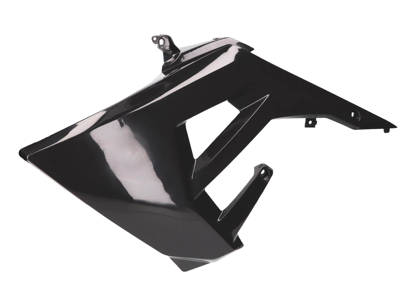 kuro bako dangtis kairysis OEM juodas, skirtas Derbi Senda R 50, Senda SM 50 X-Treme Euro4 2018-