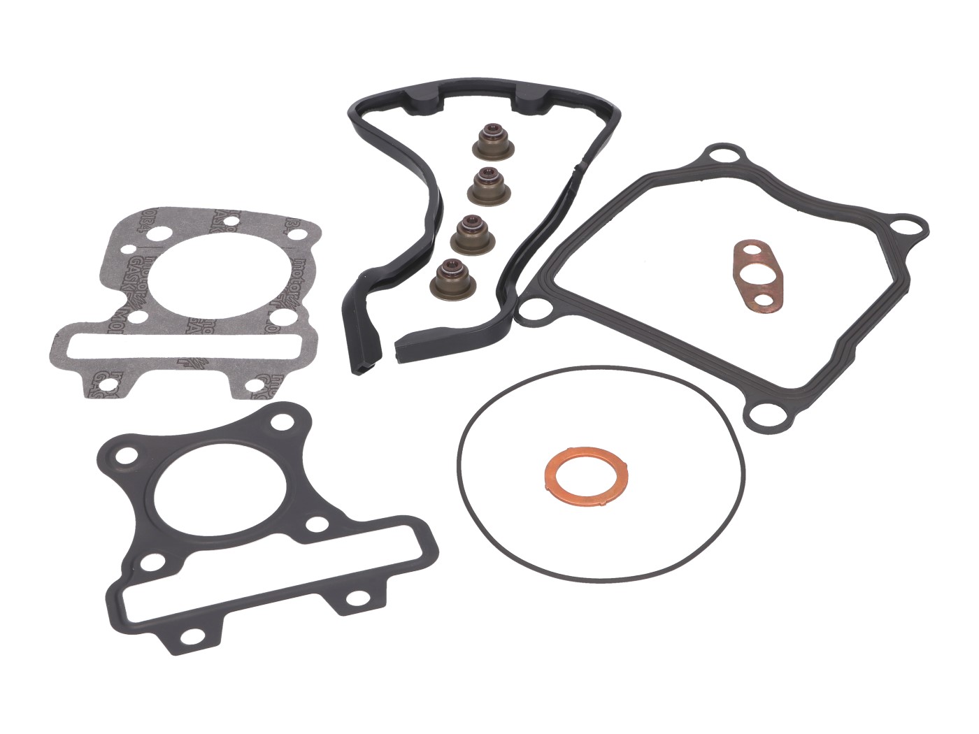 Cilindro tarpinių komplektas, OEM, skirtas Piaggio Fly, Vespa Primavera, Sprint 50cc 4T 4V