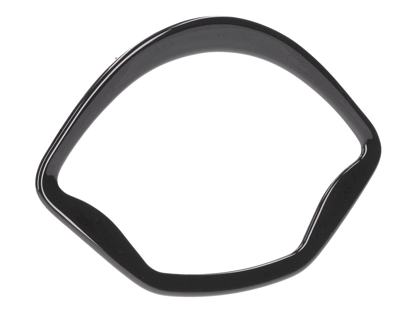 spidometro rėmas / rėmelis OEM juodas, skirtas Vespa GTS 125, 300, t.y. Super Euro4
