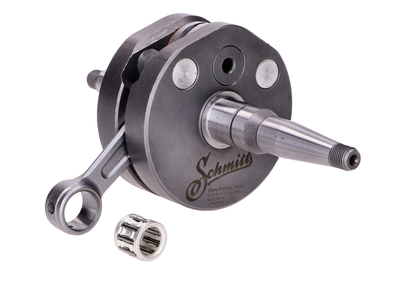 Alkūninis velenas Schmitt Dampfhammer 48 mm eiga, 90 mm traukė, 80-110 cc Simson S51, S70, S83, M500, M700