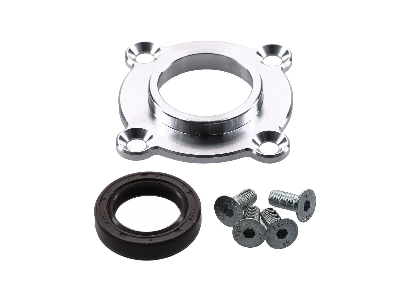 kardaninio veleno sandarinimo dangtelis Schmitt aliuminio CNC, skirtas Simson S51, S53, S70, S83, SR50, SR80, KR51/2, M531, M541, M741