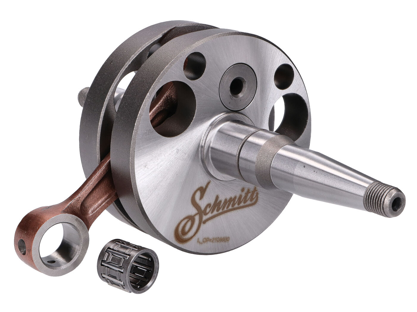 Alkūninis velenas Schmitt Sportfreund 44 mm eiga, 85 mm traukė Simson S51, S53, S70, S83, SR50, SR80, KR51/2