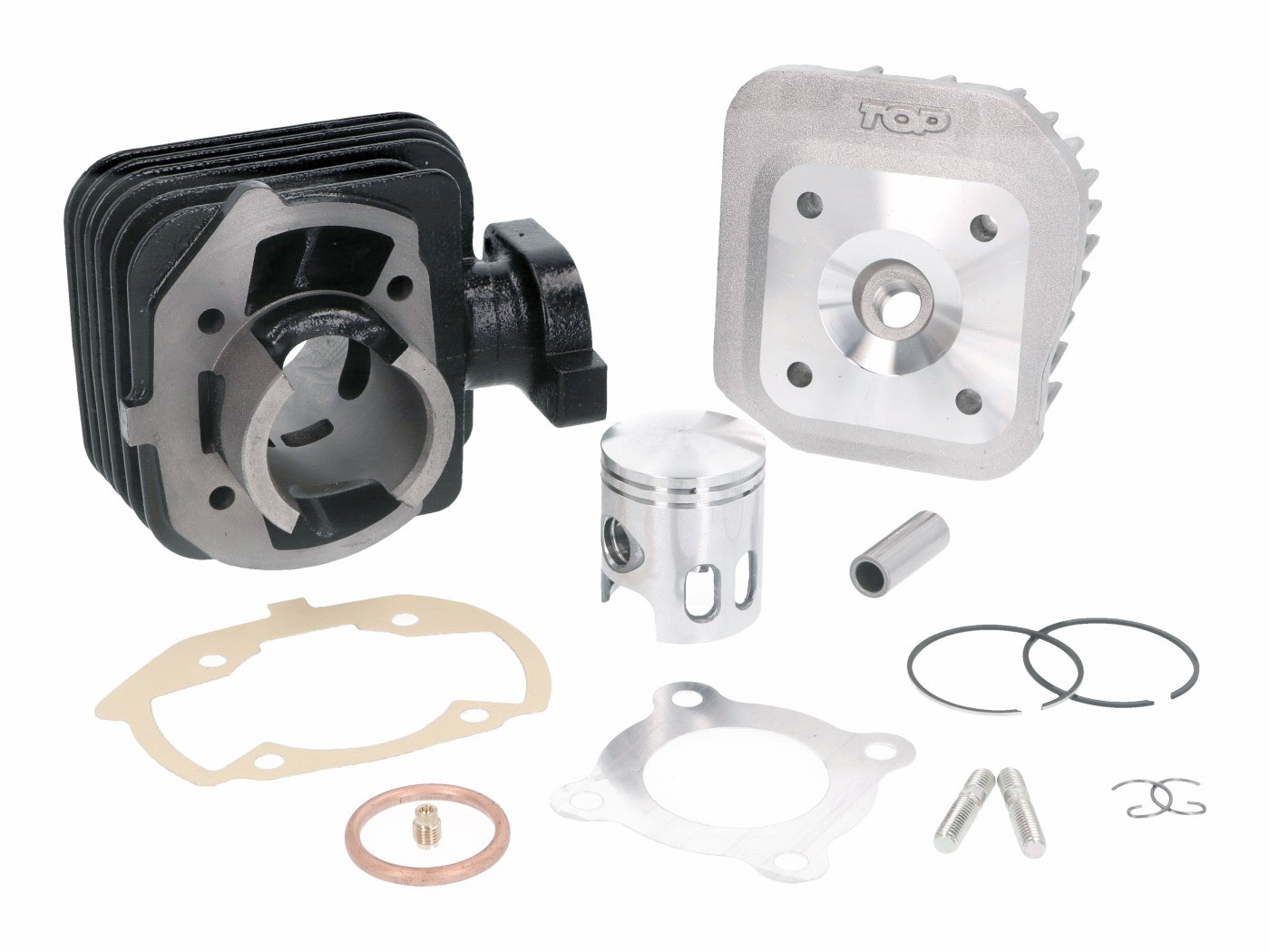 Cilindro komplektas Top Performances 50cc 40mm, skirtas Peugeot Horizontal AC