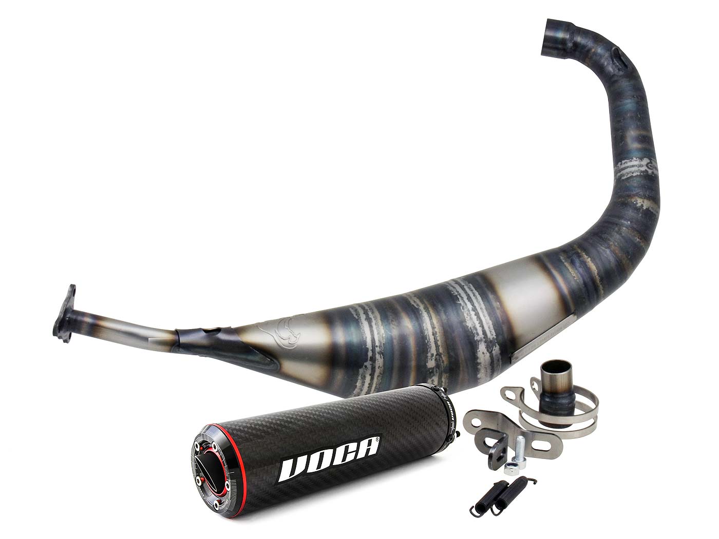 VOCA Carbon 80cc Duslintuvas, skirtas Minarelli AM6 Enduro, Supermoto
