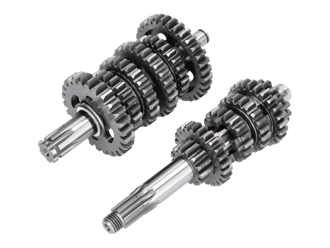 pavarų dėžė / pavarų velenų komplektas 6 greičių Voca Racing, skirtas Derbi EBE, EBS, D50B