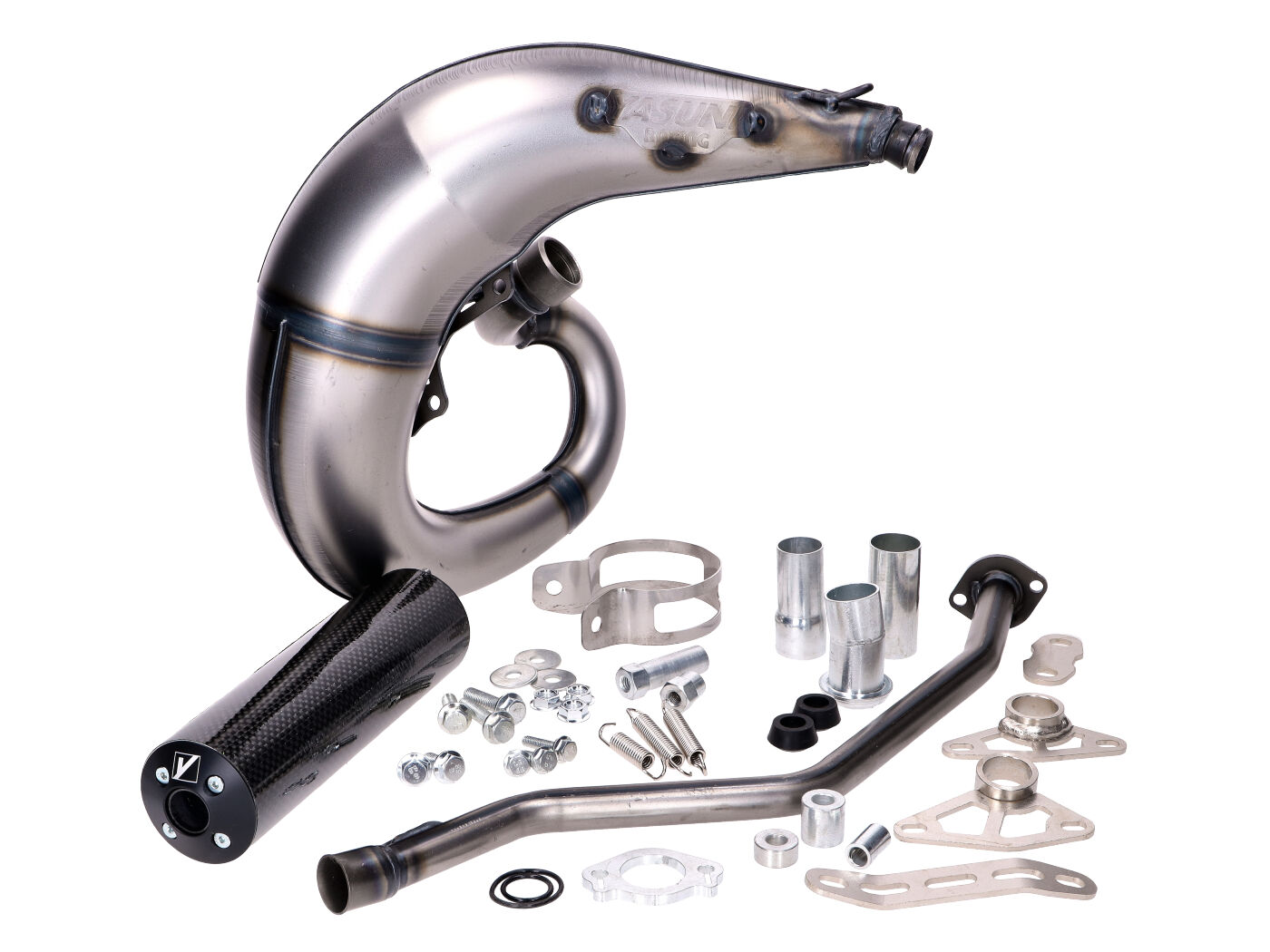Išmetimas Yasuni Cross ML Carbon skirtas Yamaha DT50, MBK X-Limit, Peugeot, Malaguti, Motorhispania